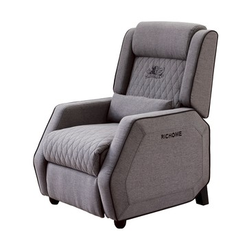 【RICHOME】尼古拉電競獨立筒機能沙發灰色