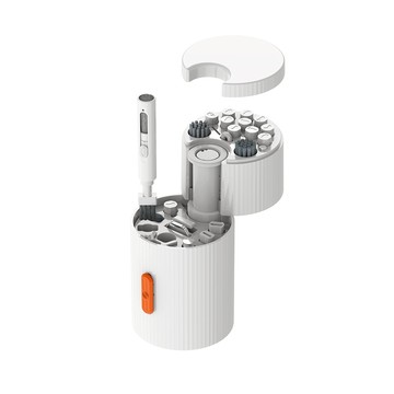 【ibits】33合一磁吸清潔套裝 ibits QM33 鍵盤手機螢幕相機耳機專用 旋轉收納 帶清潔劑多配件