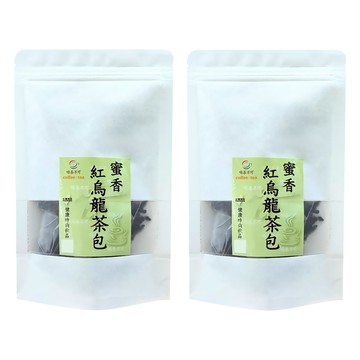 啡茶不可 蜜香紅烏龍茶包 茶湯濃醇甘甜 上班族健康無糖茶飲  3.5g  20包  2袋