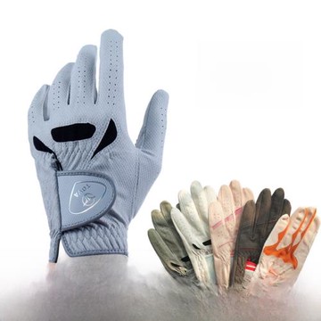韓國進口漏手指高爾夫手套女左手單只golf露指漏指冬季四季專業