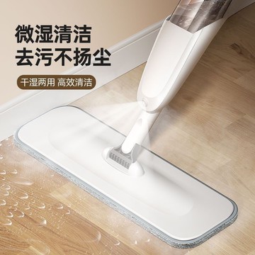 🛒臺灣24h🌳家用新款噴水拖把懶人一拖淨平板拖把柔光磚水拖拖把家用乾濕兩用