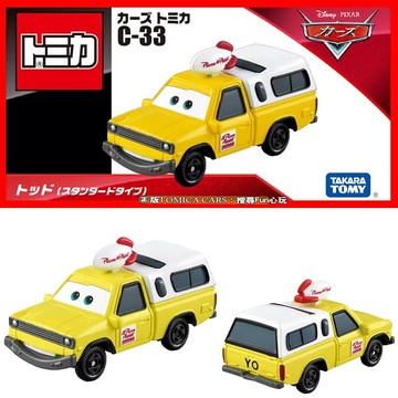 【Fun心玩】 DS22796 C-33 陶德 (標準版) TOMICA CARS 多美小汽車 汽車總動員 模型車