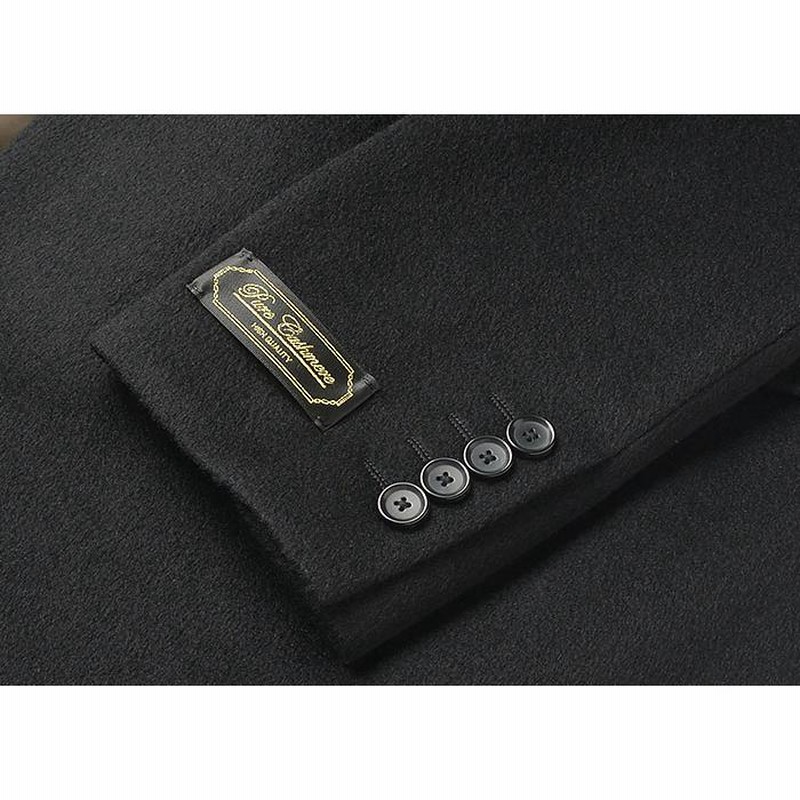 120％lino cashmere カシミヤ100％チェスターコート ものすごく