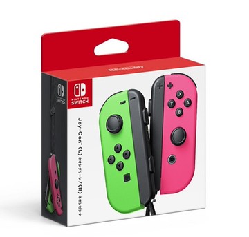 現貨供應中  [普遍級]  NINTENDO SWITCH JOY-CON 控制器(電光綠 / 電光粉紅)