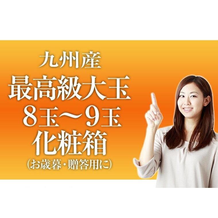 デコポン最高級大玉８玉〜９玉化粧箱　　九州産　送料無料　お歳暮・御年始　贈答用に