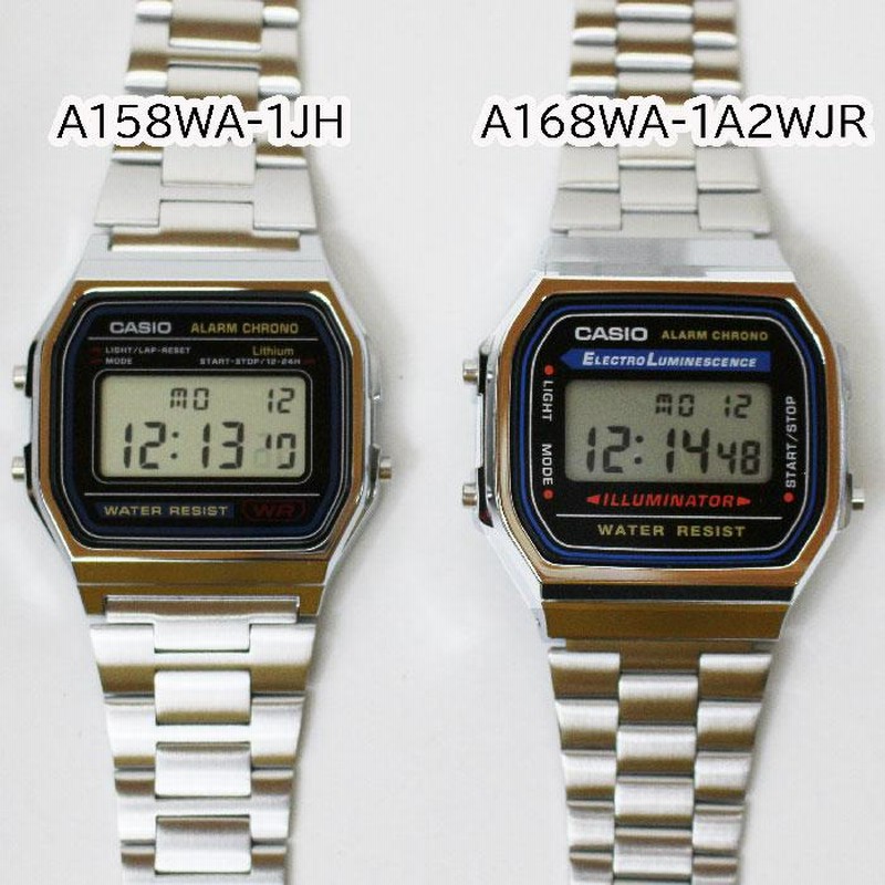 カシオ 腕時計 メンズ スタンダード デジタル ステンレスバンド