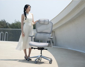 irocks T07 Plus 人體工學 辦公椅 電腦椅 網椅 隕石灰