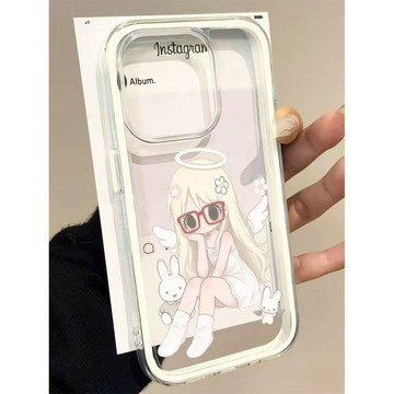 漫畫野有上秋iPhone17promax手機殼蘋果16防摔11/12/13潮14創意15防摔