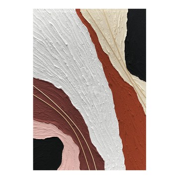 御畫房 當代國家級展覽畫家 抽象系列手繪油畫70×100cm(DB-021)
