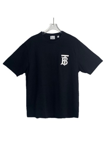 (S) burberry TB標識印花棉質圓領短袖T恤
