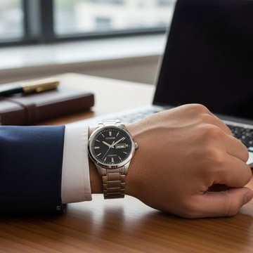 CITIZEN 星辰錶 Mechanical 簡約百搭機械腕錶 男錶 手錶-40mm黑 NY4060-51E