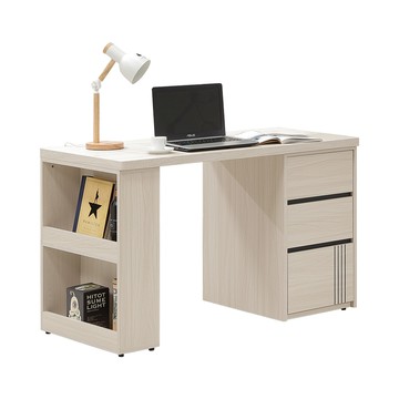 Homelike 喜家居4尺三抽書桌(2542)