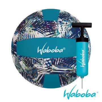 【Waboba】WABOBA -沙灘排球(附打氣筒)『藍』W165C99 戶外 露營 運動 戲水 遊玩 旅行 排球 球類