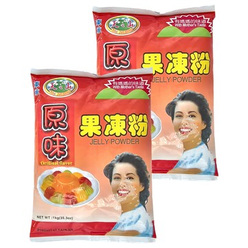 東承 天之山 原味果凍粉  1kg  2包