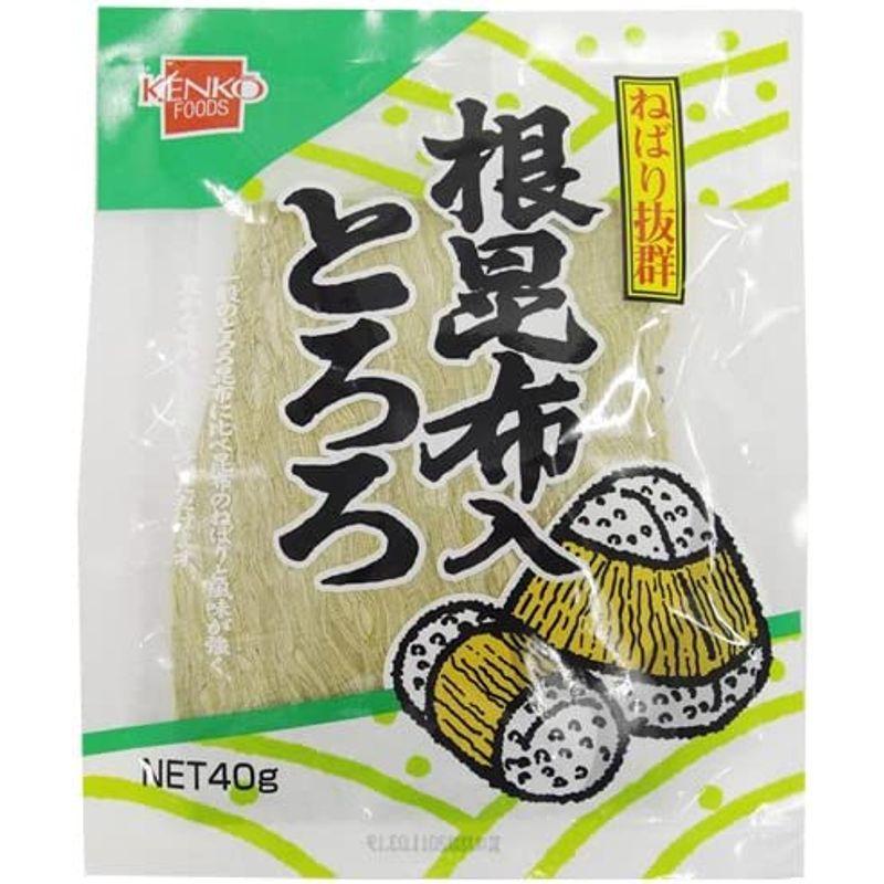 健康フーズ とろろ昆布 40g×10袋