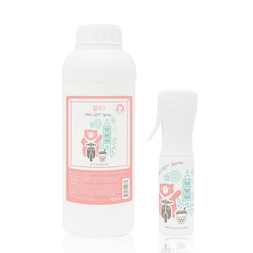 UNID 限量組_熊寶環遊台灣 PIAS-122 保濕抗菌噴霧1000ml＋100ml熊寶噴瓶