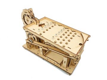 DIY 鋼珠 彈珠台 循環式模型 - 標準版