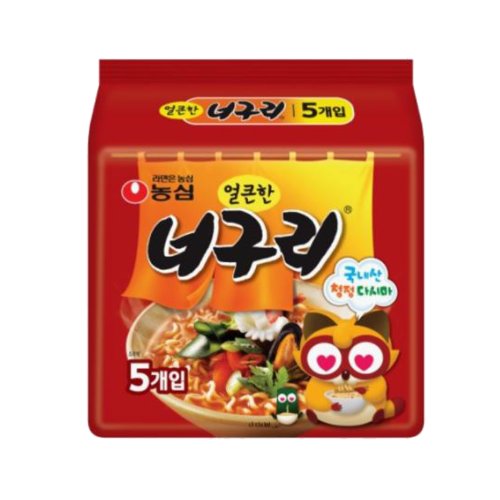 5袋 ノグリラーメン 辛口120g 5個　ノグリうどん 韓国ラーメン 韓国食品