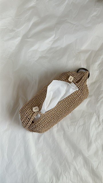 面紙盒 面紙套 可吊掛 草編 手工編織 紙草編織 其他顏色另詢問喔