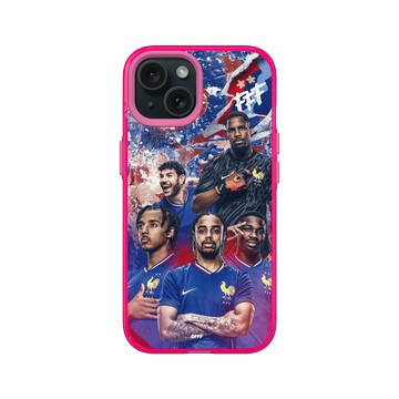iPhone 15 Clear 粉漾桃 - FFF - France National team 1