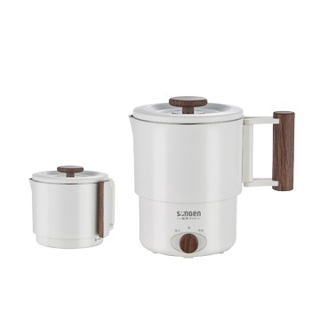 【SONGEN松井】雙電壓多功能旅行便攜式摺疊蒸煮鍋/快煮壺/電火鍋/電蒸鍋(SG-D725)