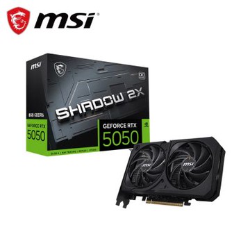 微星 RTX  5050 8G SHADOW 2X OC 顯示卡
