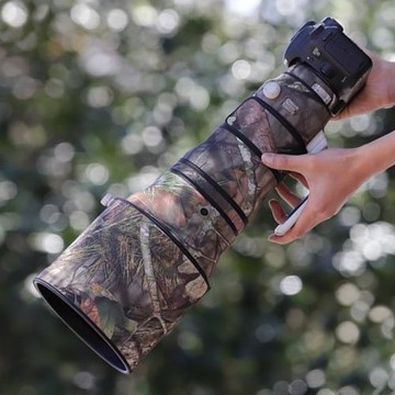 適用CANON佳能RF400mmF2.8L IS長定焦鏡頭迷彩炮衣保護套428貼紙