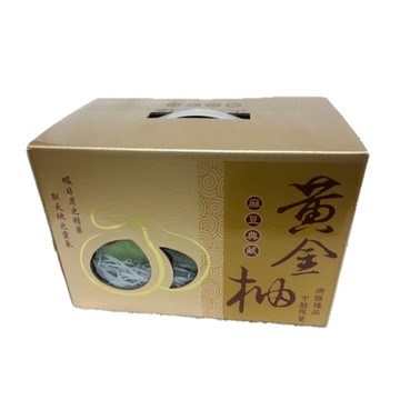 文旦 預購【清泉果園】極品黃金文旦5斤裝/箱X2箱(一箱約6-8顆)