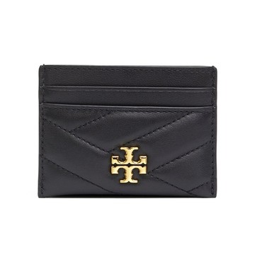 TORY BURCH kira chevron 名片卡夾( 黑色現貨)56815【 菲尼斯 國際精品 ★ 疊加現抵$1300 】