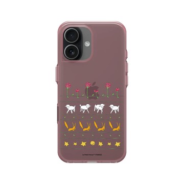 iPhone 17 Clear (相機按鈕) 晶醺玫 - Le Petit Prince 小王子 - 條紋 - 圖樣