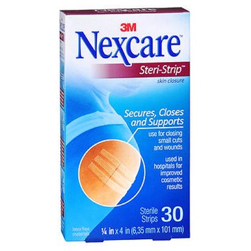 Nexcare SteriStrip Skin Closure Strips 0.25 X 4 30 each by Nexcare