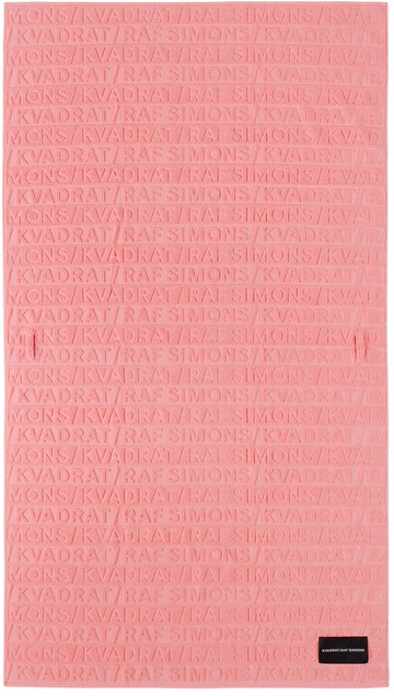 Kvadrat/Raf Simons 粉色沙滩巾