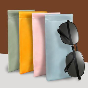 彈壓式眼鏡袋 彈片收納包 自動封口眼鏡袋 耳機收納包 化妝包 贈品禮品 A6530
