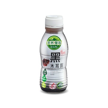 Q-Life 享活 有機黑糖黑木耳飲 木耳露 350mlx24瓶 全素 素食 全聯 有機 黑糖 植物燕窩 黑木耳 素食 高纖 低卡