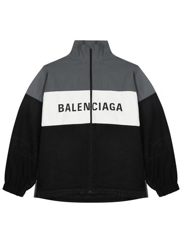 balenciaga jacket with logo