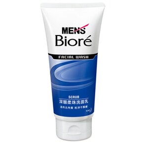 花王 蜜妮MEN"s Biore 男性專用 深層柔珠 洗面乳 100g【康鄰超市】