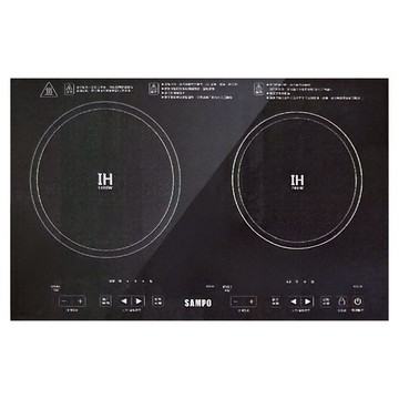 SAMPO 聲寶 微電腦雙口IH 電磁爐  KM-VA14GM  自由站立