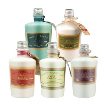 【paris fragrance巴黎香氛】經典香氛精油系列身體乳500ml(5款任選)