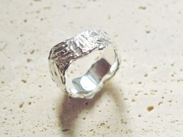 再販★Texture ring(sv)
