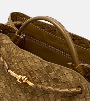 Bottega Veneta Andiamo Medium suede tote bag