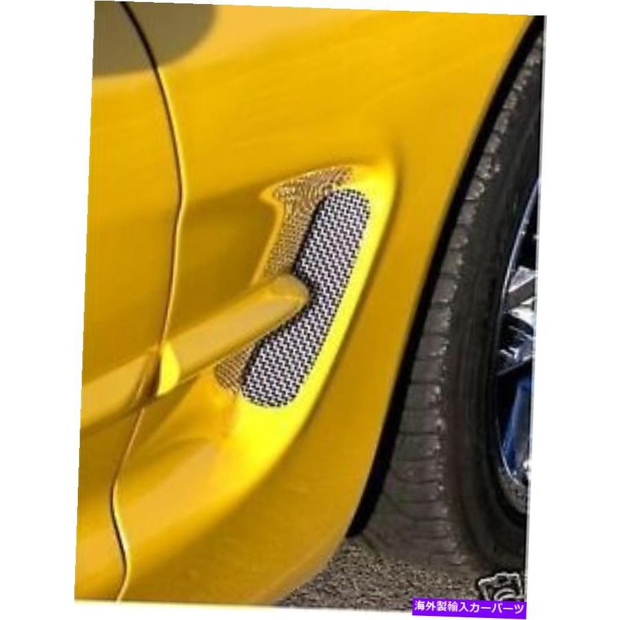 Side Fender Grille C5 CORVETTE 1997年から2004年SIDEのFENDER画面MESH LS1 LS6
