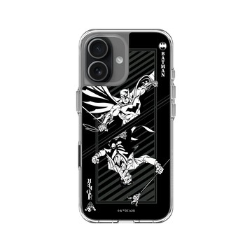 iPhone 17 Clear Case（相機按鈕） 透明 - Batman 蝙蝠俠 - 小丑與蝙蝠俠撲克牌
