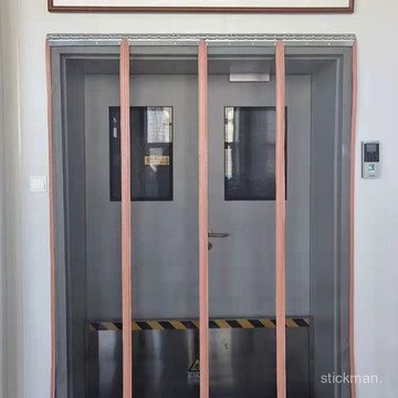 🔥臺灣出貨🔥新款夏季磁吸紗簾家用通風磁性自吸防蟲商鋪防蠅透氣防曬客廳簾