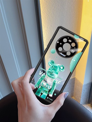 可比拉華為MATE40pro手機殼+新款p4O十POR鏡頭全包原創潮牌mete30MT男meta創意女P超薄透明mata魅特攝像頭