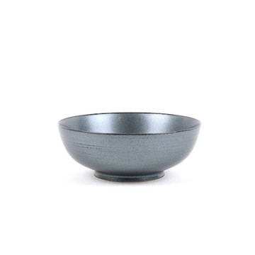 淺碗 M 黒砂釉