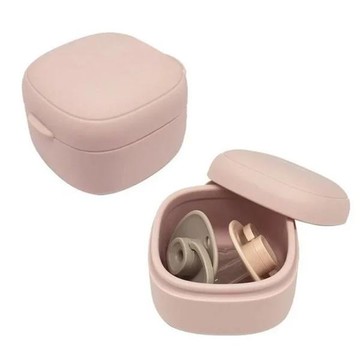 韓國 MOYUUM 多功能矽膠收納盒(8809649020293粉色)奶嘴收納盒 320元