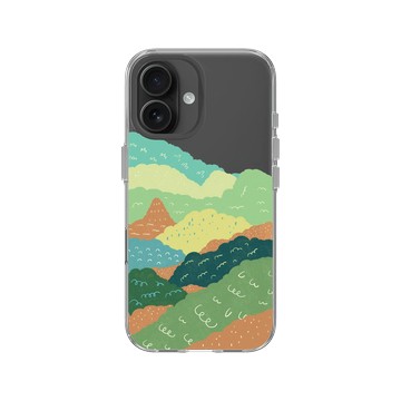 iPhone 16 Clear Case（相機按鈕） 透明 - 花花草草 / Flowers & Plants - 暖意森林