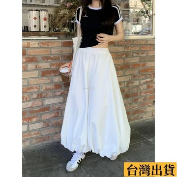 🌾限時低價🌴 大量 带内衬 女生半身裙 半身裙小個子花苞裙長裙 小个子 a字裙