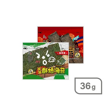良澔片烤海苔36g-多款任選