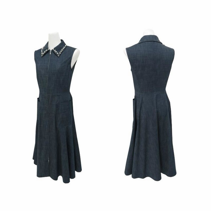 she tokyo Nadia Big Flower ミディ　グレー MOAGE CO OYSTER GREY/FEATHER GREY クラシカルなデザインであり